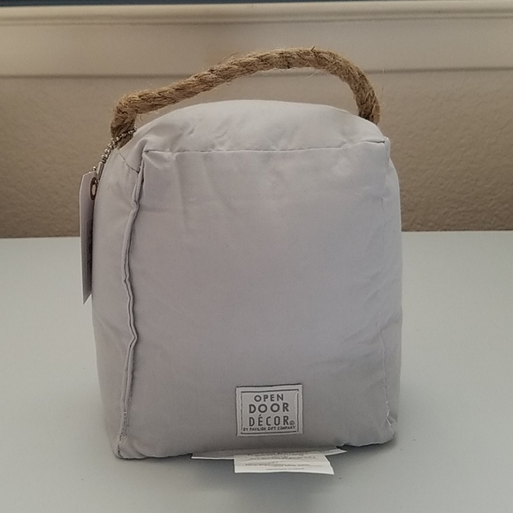 Door Stopper Beach Rules Gray NWT - Picture 3 of 4